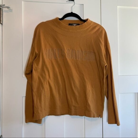 Vintage Sweaters - Vintage Harley Davidson Crewneck Size Medium